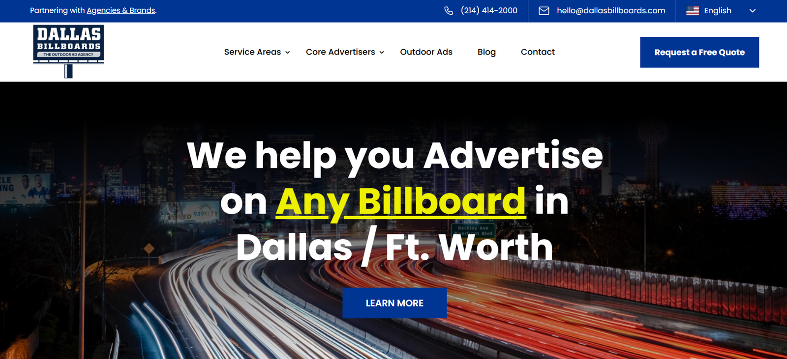 Supporting project evidence — Media Buying Service