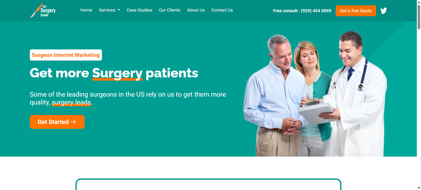 Get Surgery Leads project visual