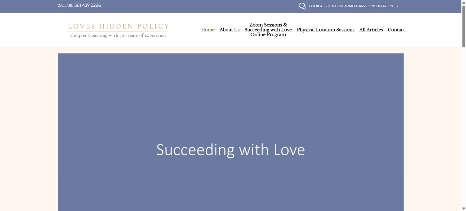 Love's Hidden Policy project visual