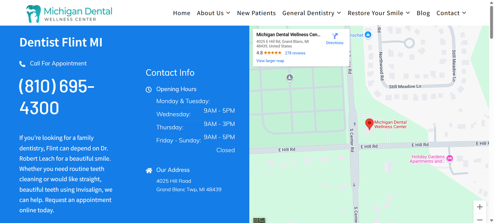 Michigan Dental Wellness project visual