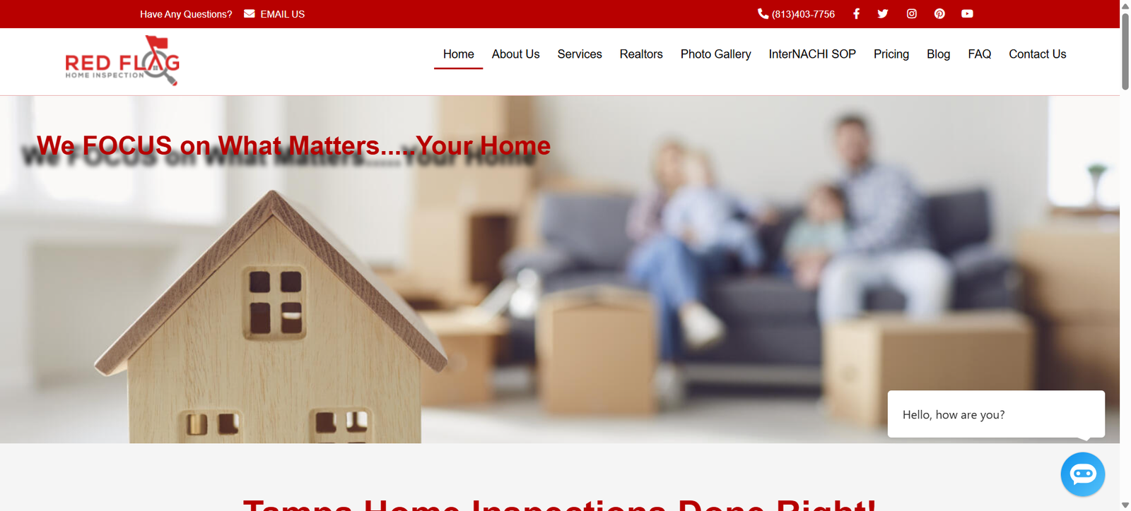 Red Flag Home Inspection project visual