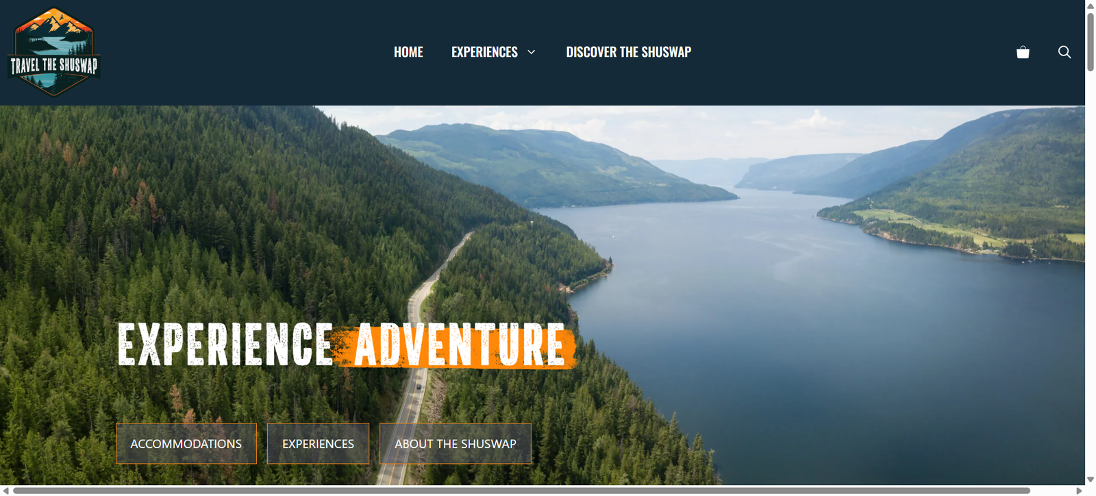 Shuswap Vacation project visual