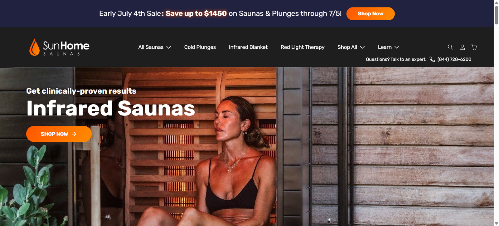 Sun Home Saunas project visual