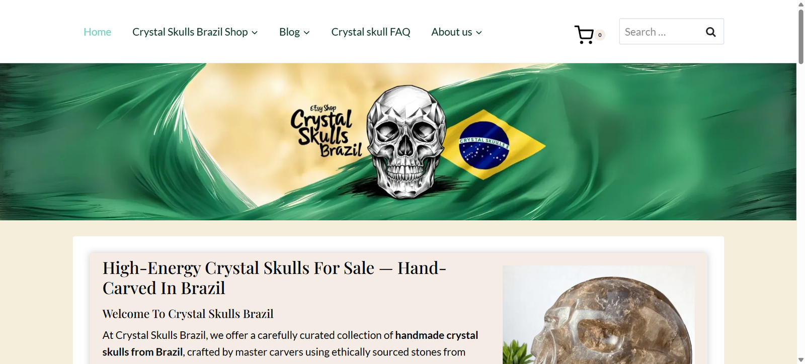 The Crystal Skull Shop