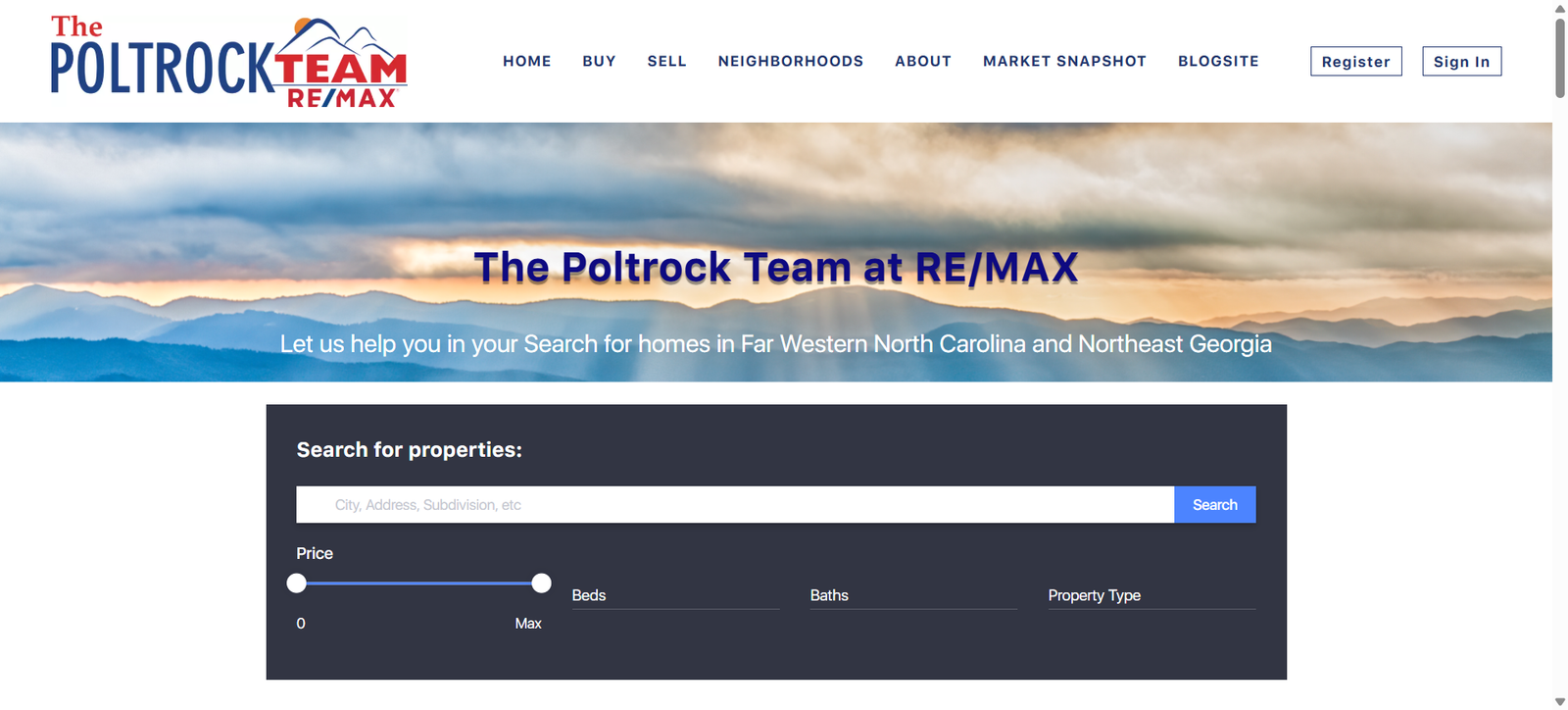 The Poltrock Team project visual