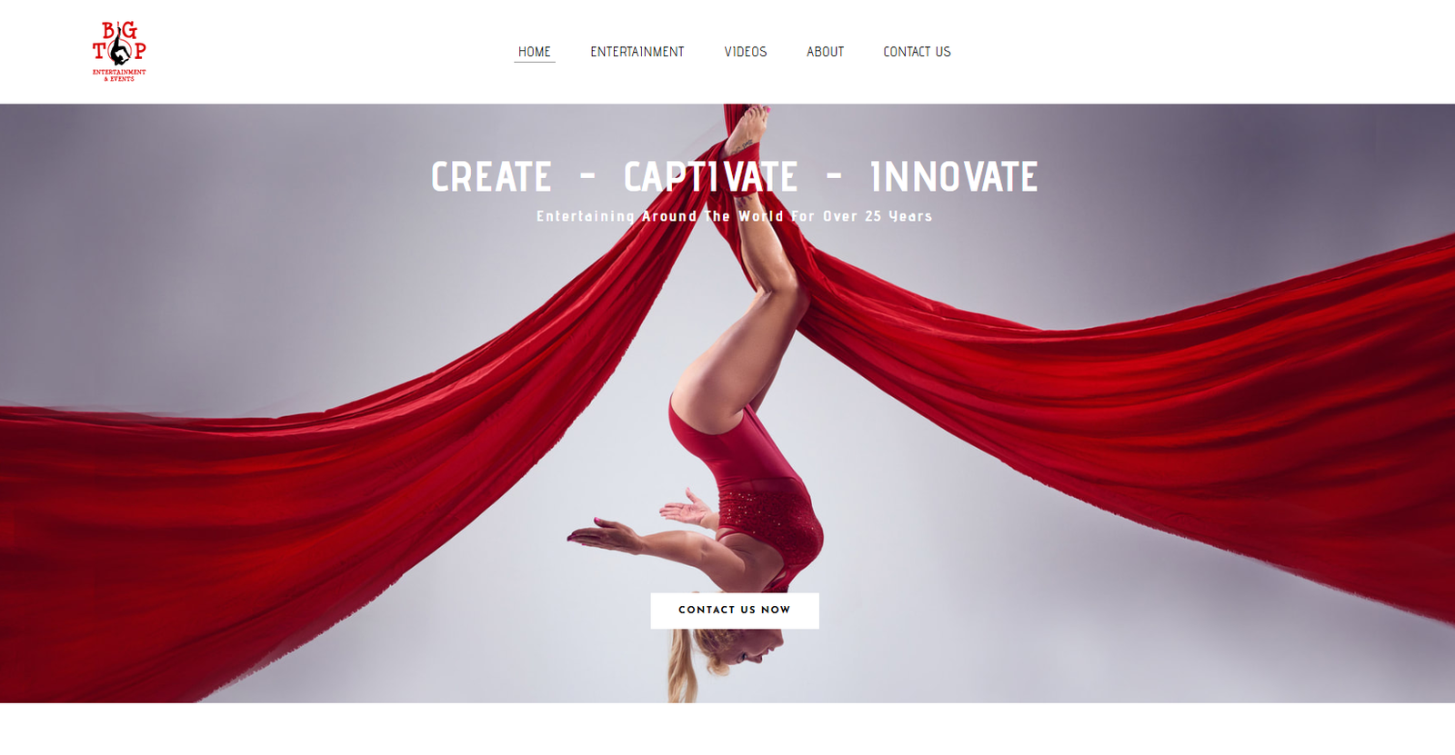 Big Top Entertainment project visual